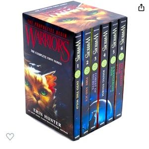 Erin Hunter Box SetVol 1-6 The Complete1st Series Warriors:The Prophecies Begin